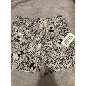Men's Duvin design company swim shorts leopard nwt